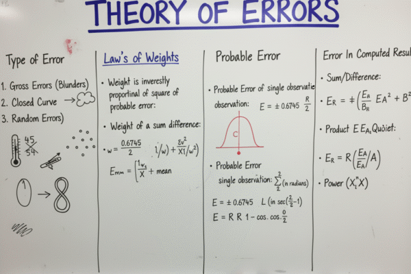 Theory of Errors