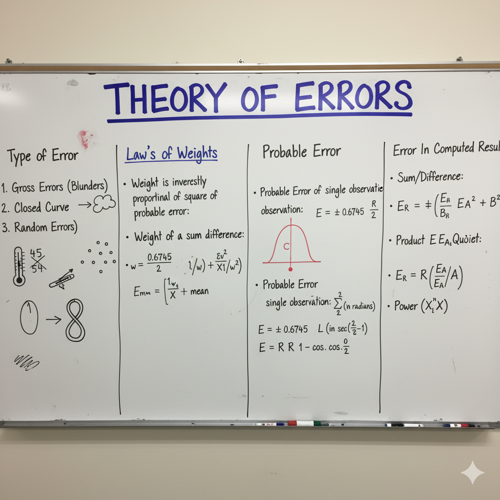 Theory of Errors