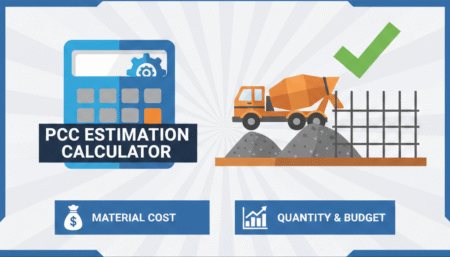 PCC Quantity Estimator with Material and Labor