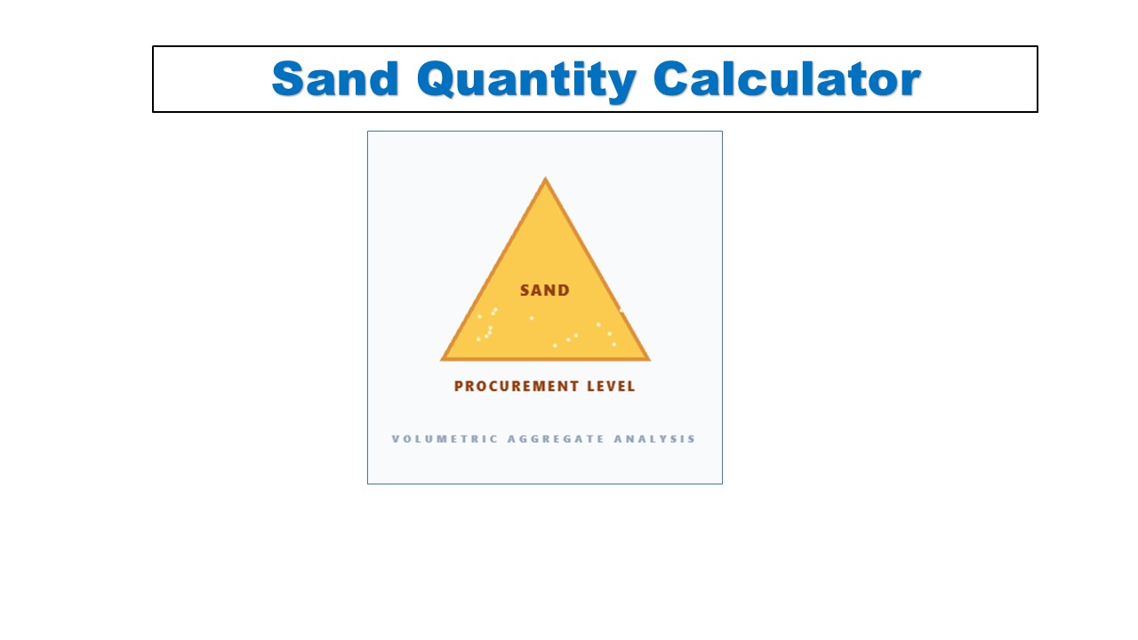 Sand Quantity Calculator