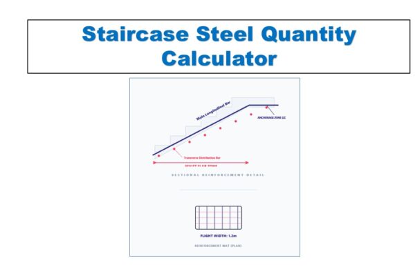 Staircase Steel Quantity Calculator