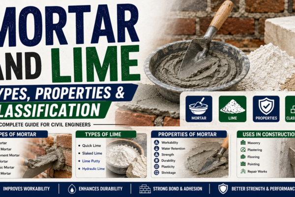 Mortar and Lime Types, Properties & Classification Explained