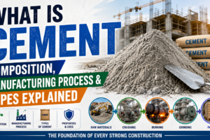 What Is Cement Composition, Manufacturing Process & Types Explained