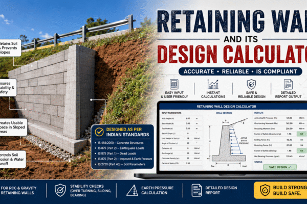 Retaining wall Design
